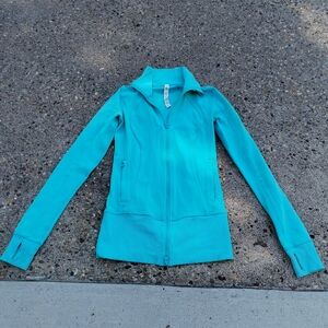 lululemon athletica Aqua Blue  Jacket